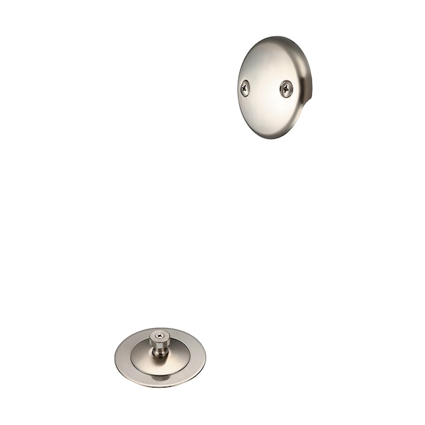 Trim Kit for 1645 Bath Drain Series, Brushed Nickel